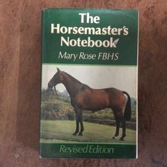 Books ( The Horsemaster'a Notebook)
