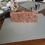 Jewellery box gold lucite Image 8