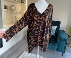 Brand-new Ladies Long Sleeved Leopard Print  Top from Very