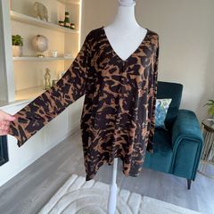 Brand-new Ladies Long Sleeved Leopard Print  Top from Very