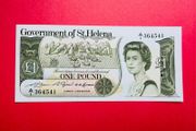 Saint Helena  1  POUND  1982 . Pick  9a ( Uncirculated )