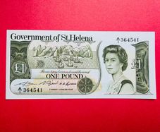 Saint Helena  1  POUND  1982 . Pick  9a ( Uncirculated )