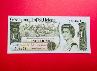 Saint Helena  1  POUND  1982 . Pick  9a ( Uncirculated )