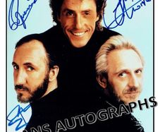 The Who Autograph's