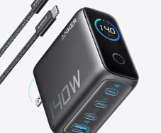NEW Anker 140W 4-Port Charger PD 3.1 - Smart Screen - EU Plug