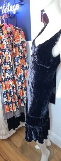 Sisley Velveteen Bohemian Dress