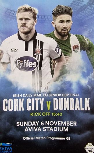 4 Ireland programmes and an FAI cup final