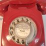 Red Rotary Telephone Image 2