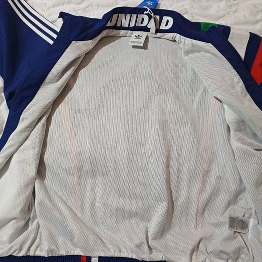 Adidas Originals Mens Balanta 96 Track Top Jacket - Medium - Dark Blue - Trefoil