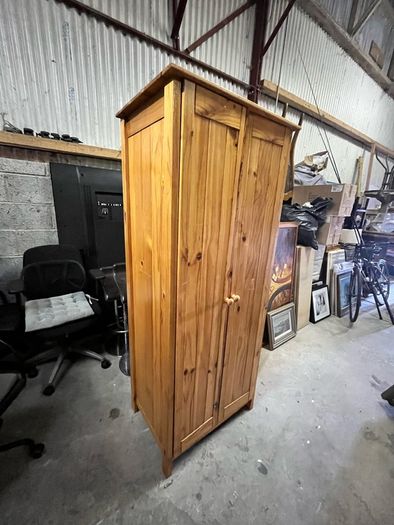 Pine wardrobe