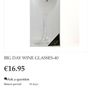 40th Birthday wine glass gift Image 5