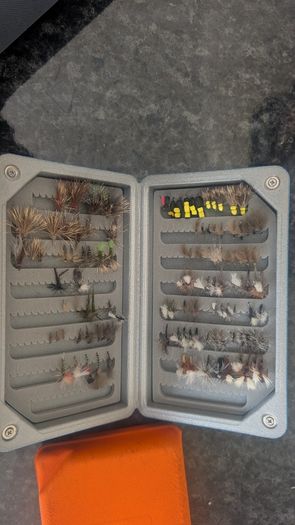 600 Flies in 8 fly boxes