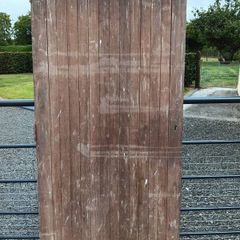 teak door