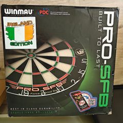 Winmau Pro-SFB Bristle Dartboard - Ireland Edition (Brand New in Box)