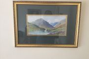 Art - X 2 Vintage Watercolours ( G.W. Morrison)