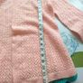 Cute Baby pink peachy fine knit cardigan Image 7