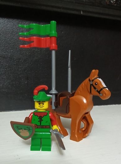 Lego FORESTMAN And HORSE Minifigures Lego Castle Lego Minifigures