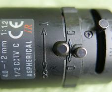 CCTV Tamron 12VM412ASIR 1/2" 4-12mm F/1.2 Infrared  C-Mount Lens