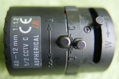 CCTV Tamron 12VM412ASIR 1/2" 4-12mm F/1.2 Infrared  C-Mount Lens