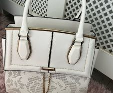 River Island large Bag Cream/white mixture