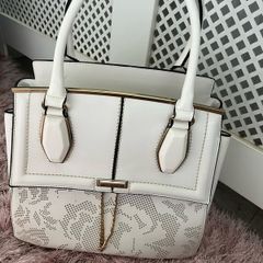 River Island large Bag Cream/white mixture
