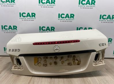 2012 Mercedes E220 E Class Coupe Bootlid Tailgate white
