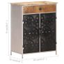 Sideboard 60x35x75 cm Rough Mango Wood & Iron Image 7