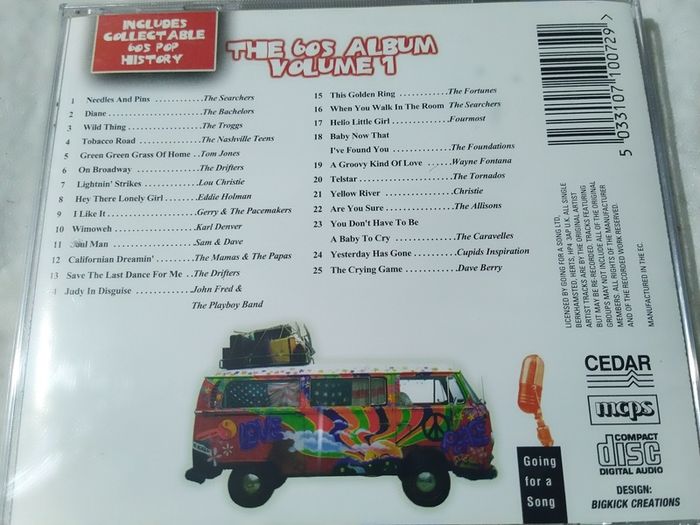 The 60s Album Cd