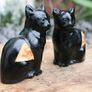 Pair of Vintage  Black Cats Image 3