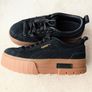 Puma Trainers Black Suede Image 5
