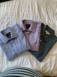 3 Marks and Spencer shirts (S) Short sleeved