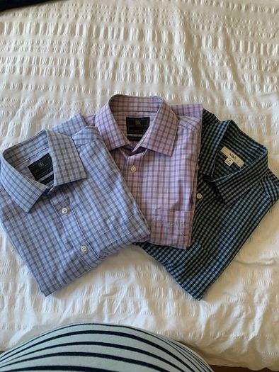 3 Marks and Spencer shirts (S) Short sleeved