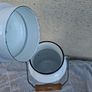 By post only 23cm enamel milk churn can Image 4