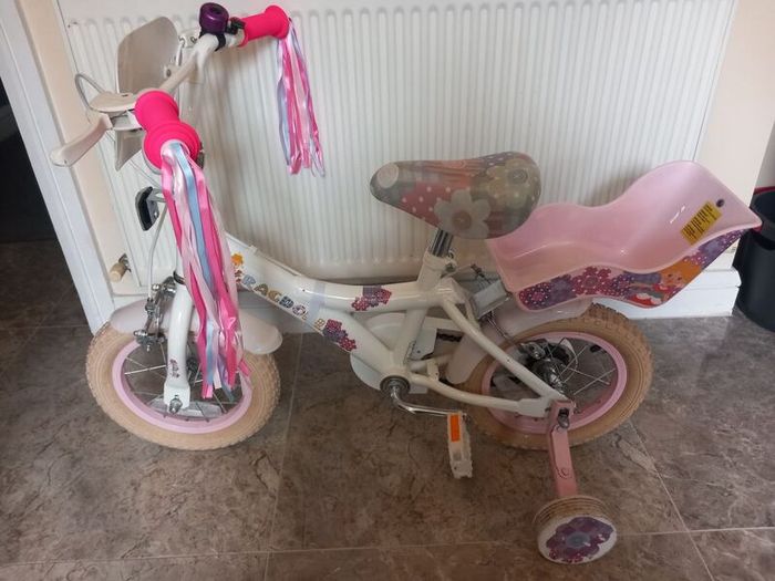 Kids ragdoll bike size 12 inch wheels