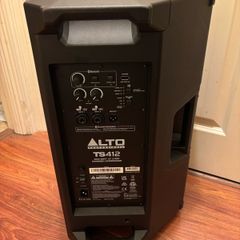 Alto TS412 speakers x 4