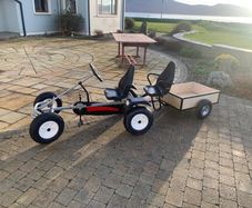 Berg Go Kart - Double Seater with trailer