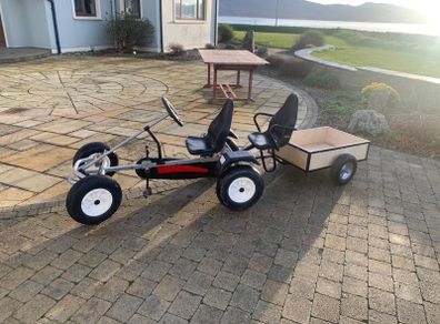 Berg Go Kart - Double Seater with trailer