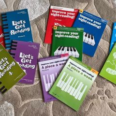 Piano Music Books Bundle (11 Sight Reading Books - Excellent Condition)