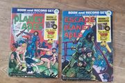 2 vintage comic books and record set PLANET OF THE APES