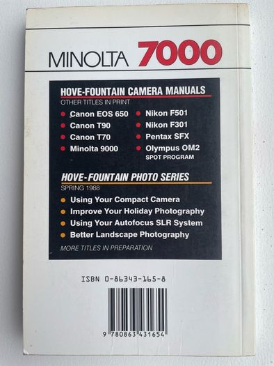 Minolta 7000 by Herbert Kaspar
