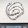 Gold Plated Sterling Silver Beaded Chain Image 10