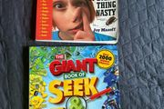 Seek &amp; Find book and Yuck encyclopaedia
