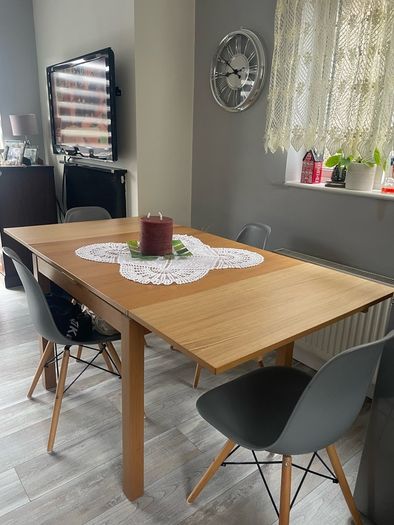 Table and 4 chairs