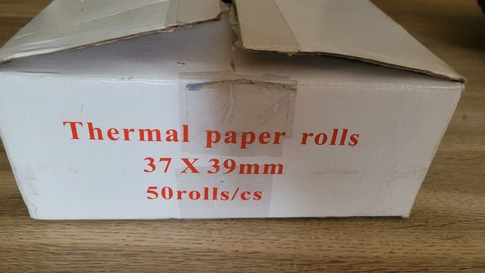 37x29mm Thermal Paper Rolls