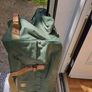 Vintage Pierre Cardin Green Canvas Duffel Bag Image 5