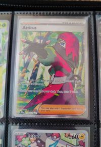 Pokemon TCG Atticus Prismatic Evolutions 133/131 Ultra Rare Mint Pack Fresh