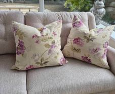 Feather cushions