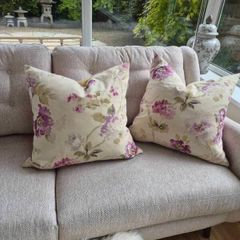 Feather cushions