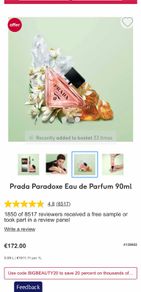 PRADA Paradoxe 90ml parfum for her