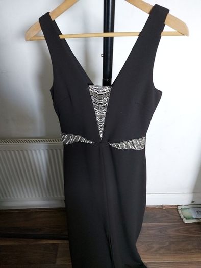 Long black dress